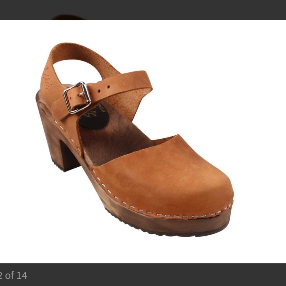 Lotta from Stockholm Highwood Clogs Brown Sz 39